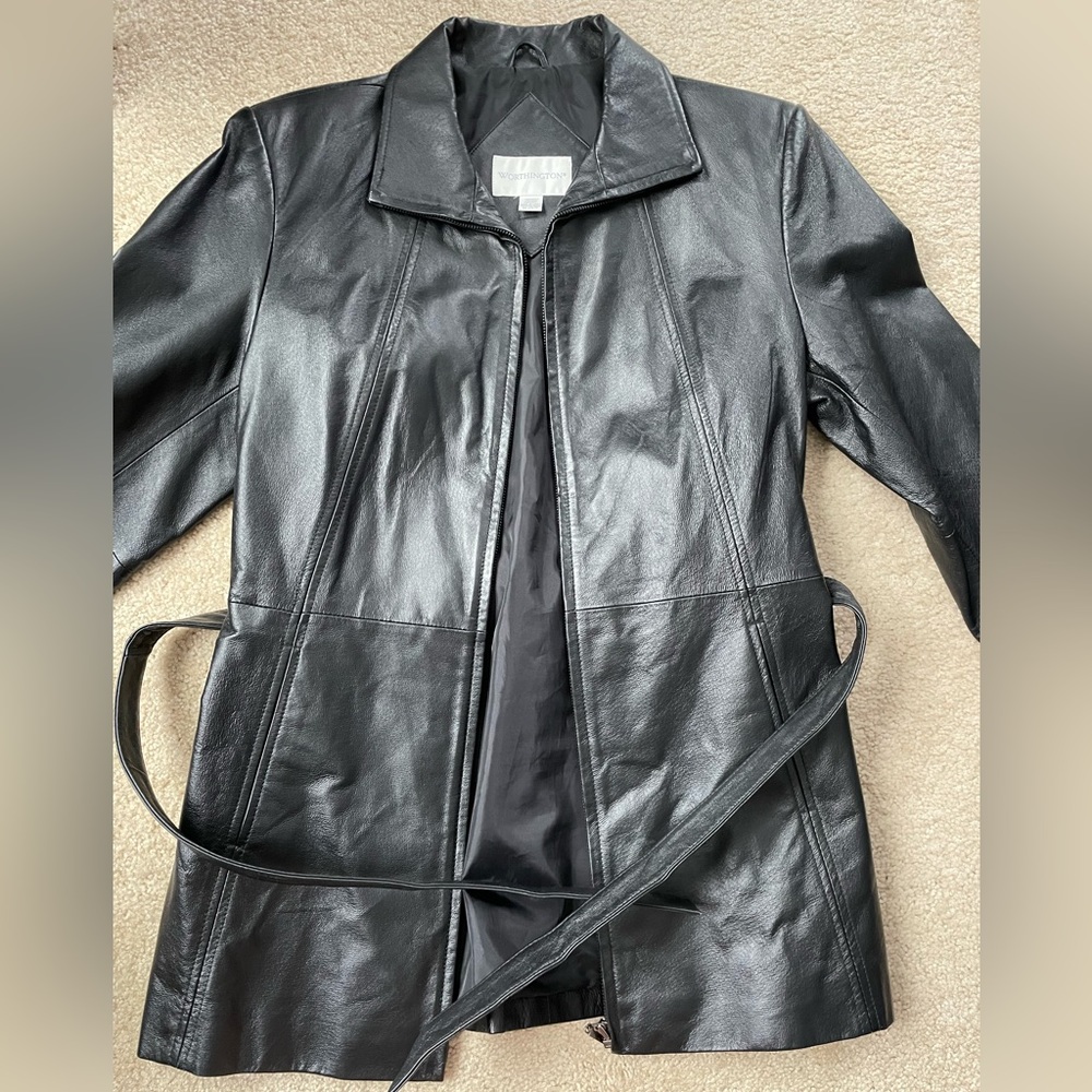 Worthington genuine leather jacket.